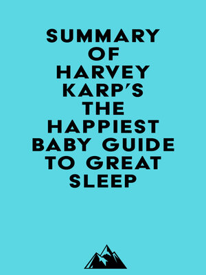 cover image of Summary of Harvey Karp's the Happiest Baby Guide to Great Sleep